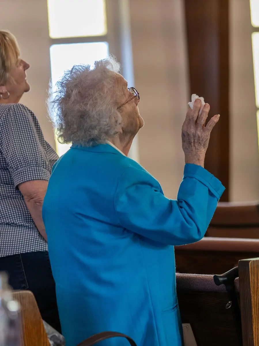 Ms Phyllis Worship at Court House Nazarene Church in Washington Court House, OH